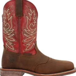 Georgia Men's Carbo Tec Elite 11" WP Western Work Boot -Brown- GB00526