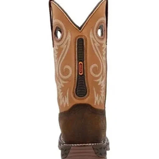 Georgia Men's Carbo Tec FLX 11" Alloy Toe WP Western Work Boot- Brown- GB00672