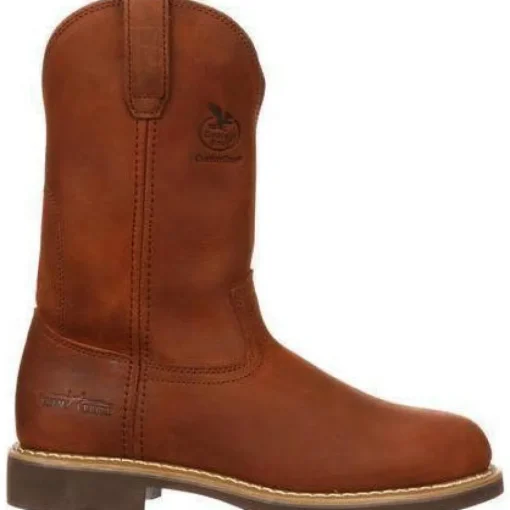 Georgia Men's Carbo Tec Wellington Work Boot - Brown - G5814