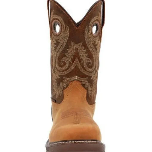 Georgia Men's Carbo-Tec FLX 11" Alloy Toe WP Work Boot- Brown- GB00621