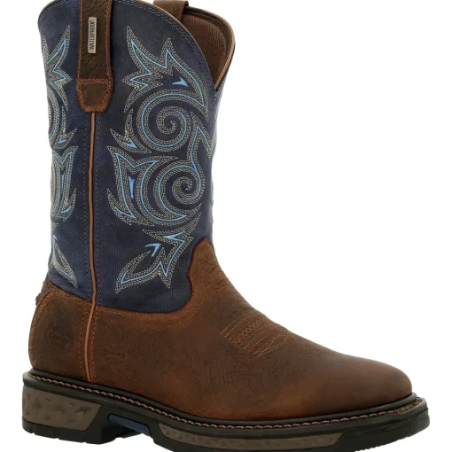 Georgia Men's Carbo-Tec LT 11" Soft Toe WP Western Work Boot - GB00435