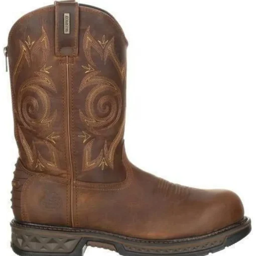 Georgia Men's Carbo-Tec LT Comp Toe WP Wellington Work Boot - GB00239