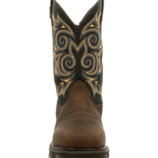Georgia Men's Carbo-Tec LT 11" Steel Toe Western Work Boot Brown- GB00437