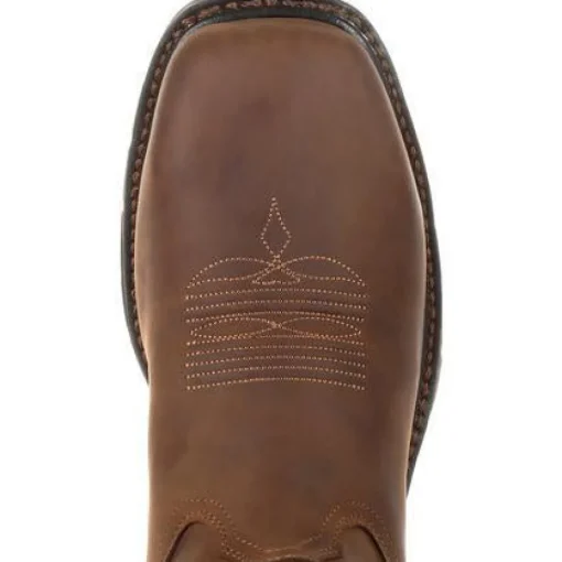 Georgia Men's Carbo-Tec LT 11" Stl Toe WP Western Work Boot Brown - GB00264