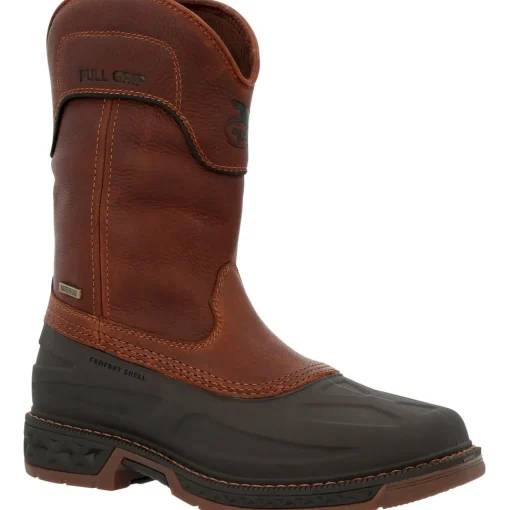 Georgia Men's Carbo-Tec LTR 11" Soft Toe WP Wellington Work Boot GB00470