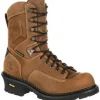 Georgia Men's Comfort Core 9" Comp Toe Logger Work Boot Brown GB00097