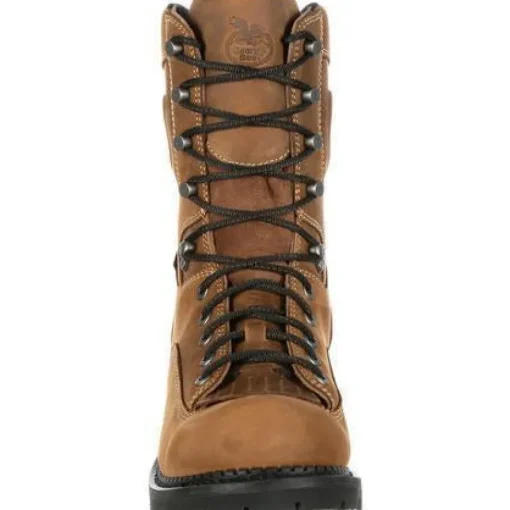 Georgia Men's Comfort Core 9" Comp Toe Logger Work Boot Brown GB00097