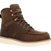 Georgia Men's Core 37 6" Soft Toe Slip Resist Work Boot - Brown - GB00667
