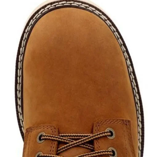 Georgia Men's Core 37 6" Soft Toe WP Slip Resist Wedge Work Boot -Brown- GB00665