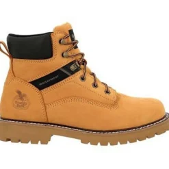 Georgia Men's Core 37 6" Steel Toe WP Lace-Up Work Boot Wheat- GB00673