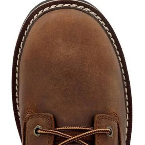 Georgia Men's Core 37 8" Steel Toe WP Lace-Up Work Boot- Brown- GB00674