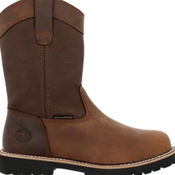 Georgia Men's Core 37 10" WP Slip Resistant Work Boot -Brown- GB00638