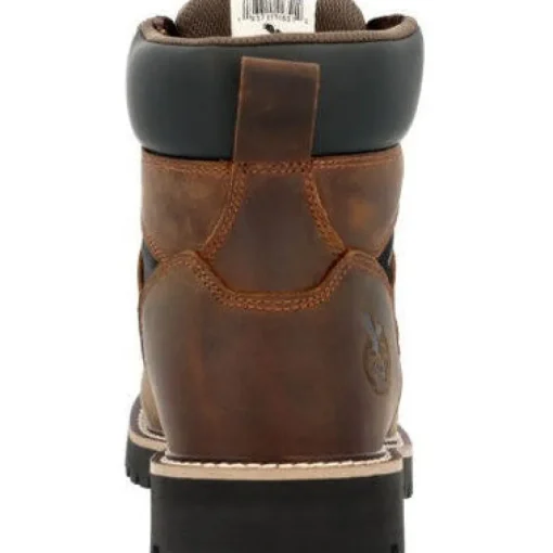 Georgia Men's Core 37 6" WP Slip Resistant Work Boot -Brown- GB00635