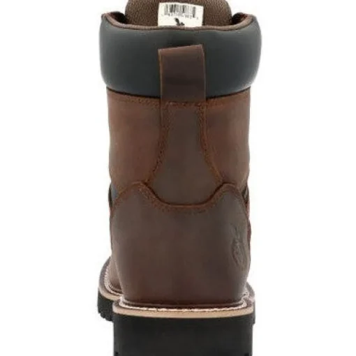 Georgia Men's Core 37 8" WP Slip Resistant Work Boot -Brown- GB00637