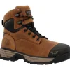 Georgia Men's Durablend Edge 6" Alloy Toe WP Work Boot -Brown- GB00679