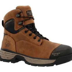 Georgia Men's Durablend Edge 6" Alloy Toe WP Work Boot -Brown- GB00679
