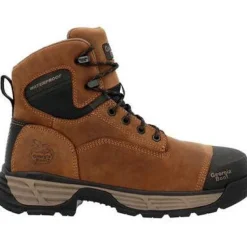 Georgia Men's Durablend Edge 6" Alloy Toe WP Work Boot -Brown- GB00679