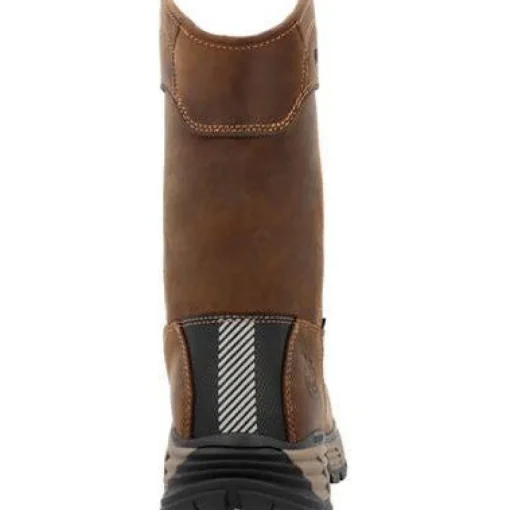 Georgia Men's Durablend Edge 10" Alloy Toe WP Work Boot -Brown- GB00664