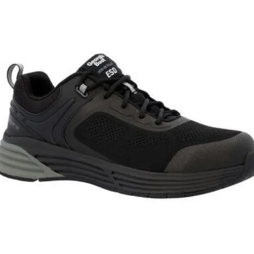 Georgia Men's Durablend Sport 3" CT Athletic Work Shoe -Black- GB00542