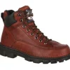 Georgia Men's Eagle Light 6" ST Wide Load Hiker Work Boot -Soggy- G6395