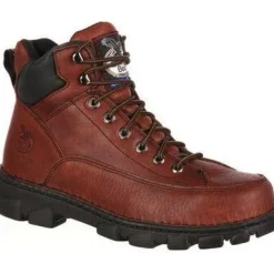 Georgia Men's Eagle Light 6" ST Wide Load Hiker Work Boot -Soggy- G6395