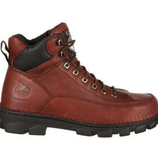 Georgia Men's Eagle Light 6" ST Wide Load Hiker Work Boot -Soggy- G6395