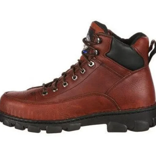 Georgia Men's Eagle Light 6" ST Wide Load Hiker Work Boot -Soggy- G6395