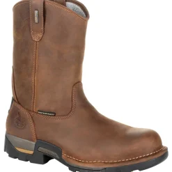 Georgia Men's Eagle One 10" Soft Toe WP Work Boot - Brown - GB00314