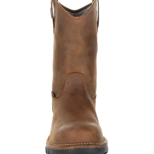 Georgia Men's Eagle One 10" Soft Toe WP Work Boot - Brown - GB00314