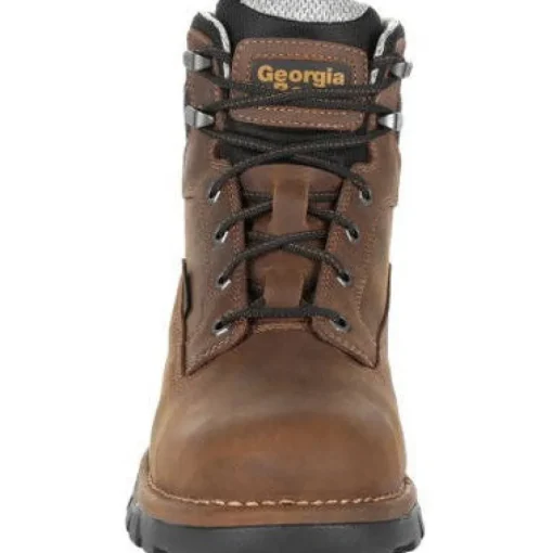 Georgia Men's Eagle One 6" Soft Toe WP Work Boot - Brown - GB00312