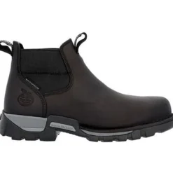 Georgia Men's Eagle One Chelsea WP Steel Toe Work Boot -Brown- GB00563