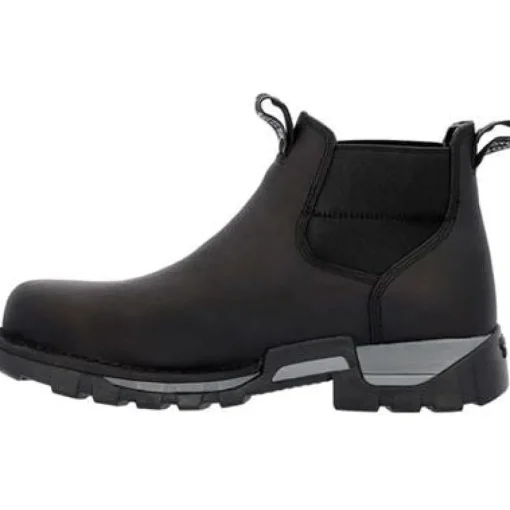 Georgia Men's Eagle One Chelsea WP Steel Toe Work Boot -Brown- GB00563