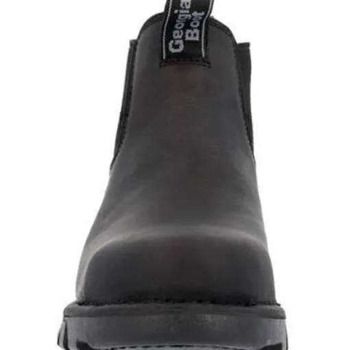 Georgia Men's Eagle One Chelsea WP Steel Toe Work Boot -Brown- GB00563
