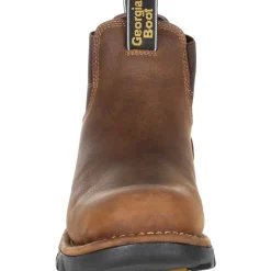 Georgia Men's Eagle One Soft Toe WP Chelsea Work Boot - Brown - GB00315