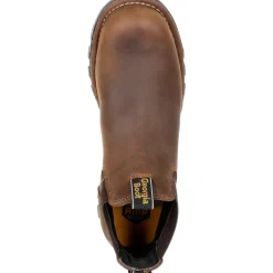 Georgia Men's Eagle One Soft Toe WP Chelsea Work Boot - Brown - GB00315
