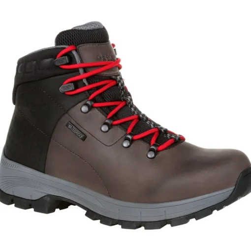 Georgia Men's Eagle Trail 6" Soft Toe WP Work Boot - Brown - GB00399