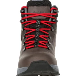 Georgia Men's Eagle Trail 6" Soft Toe WP Work Boot - Brown - GB00399