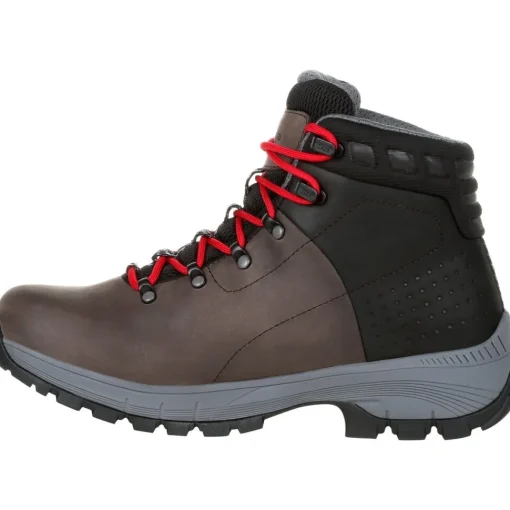 Georgia Men's Eagle Trail 6" Soft Toe WP Work Boot - Brown - GB00399