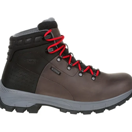 Georgia Men's Eagle Trail 6" Soft Toe WP Work Boot - Brown - GB00399