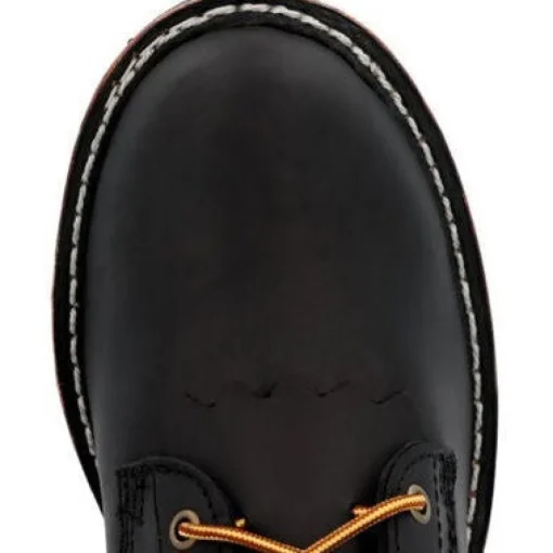 Georgia Men's Forestry 8" Soft Toe Logger Work Boot- Black- GB00648