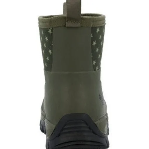 Georgia Men's GBR 8" WP Mid Rubber Work Boot - Dark Green - GB00631
