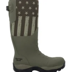 Georgia Men's Gbr Rubber 16" WP Pull On Work Boot -Dark Green- GB00559