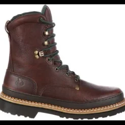 Georgia Men's Giant 8" Slip Resistant Work Boot -Brown- G8274