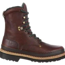 Georgia Men's Giant 8" Steel Toe Work Boot - Brown - G8374