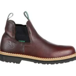 Georgia Men's Giant 5" Steel Toe WP High Romeo Work Boot -Brown- GR530