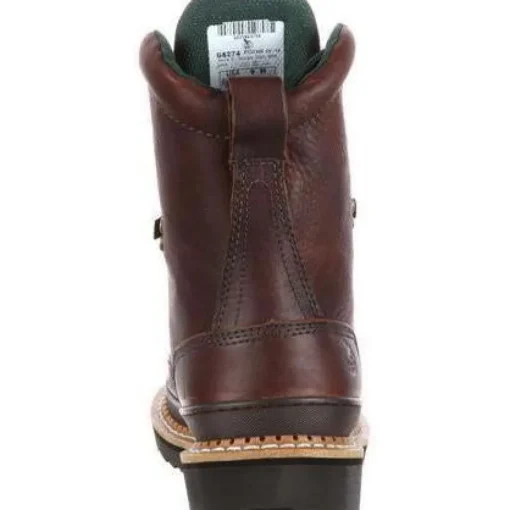 Georgia Men's Giant 8" Steel Toe Work Boot - Brown - G8374