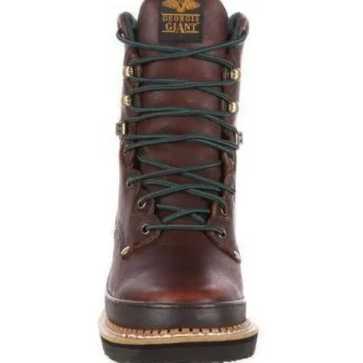 Georgia Men's Giant 8" Steel Toe Work Boot - Brown - G8374