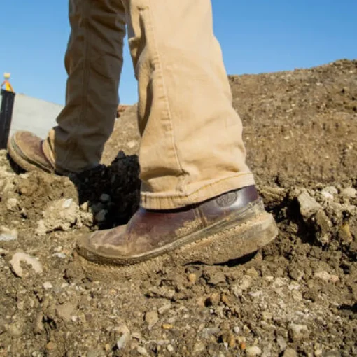 Georgia Men's Giant 11" Wellington Pull On Work Boot -Brown- G4274