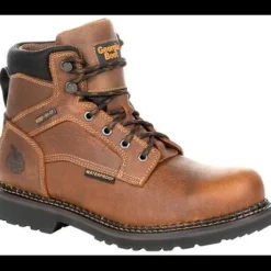 Georgia Men's Giant Revamp 6" ST Waterproof Work Boot -Brown- GB00317