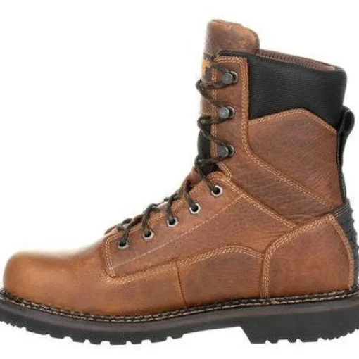 Georgia Men's Giant Revamp 8" Waterproof Work Boot -Brown- GB00318